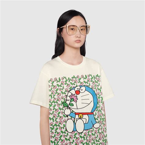 gucci x doraemon tshirt|Gucci Doraemon sweater.